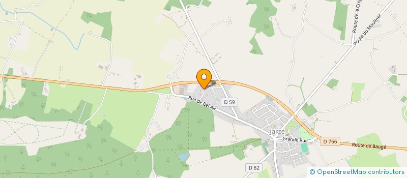 localisation de l'entreprise CARACOLE  LOIRE-AUTHION