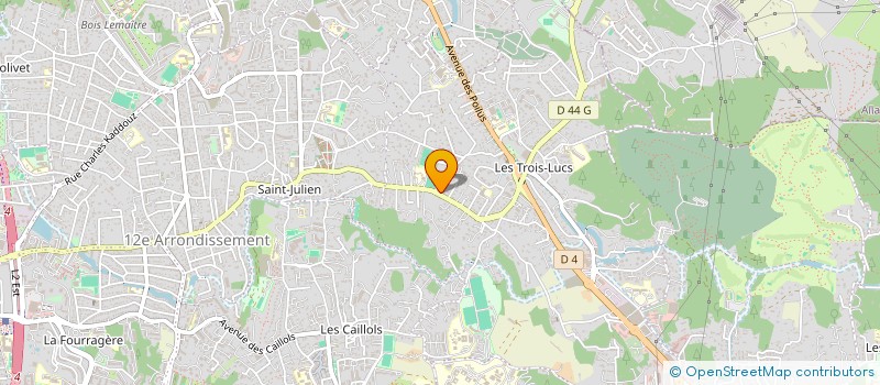 localisation de l'entreprise CARACTERE à MARSEILLE 12EME