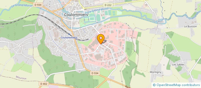 localisation de l'entreprise CARACTERE DETENTE à COULOMMIERS