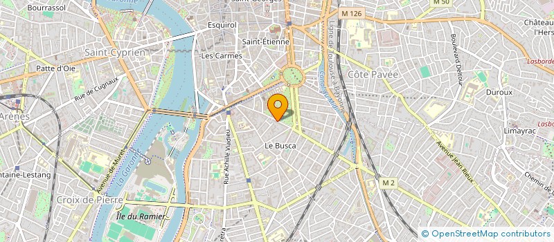 localisation de l'entreprise CARACTERE IMMOBILIER à TOULOUSE