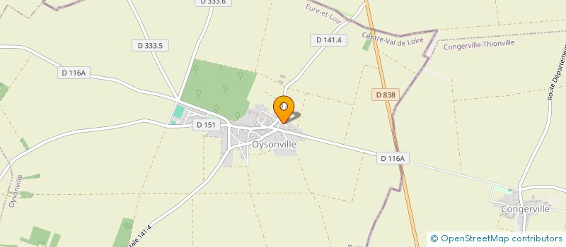 localisation de l'entreprise CARACTERES 28 à SAINVILLE