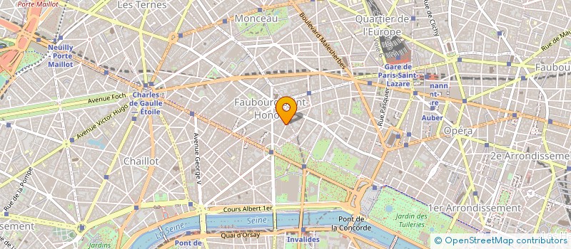 localisation de l'entreprise CARACTERES  PARIS