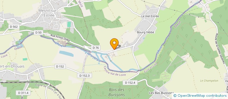 localisation de l'entreprise CARADA  MUZY