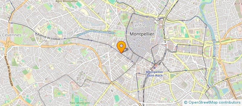 localisation de l'entreprise CARAGA à MONTPELLIER