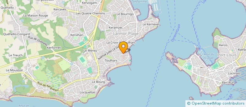 localisation de l'entreprise CARAGWENAN à LARMOR-PLAGE