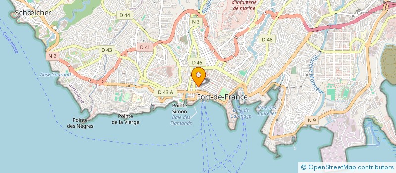 localisation de l'entreprise CARAIB EQUIPEMEN DIDAC ARTISTI à FORT-DE-FRANCE