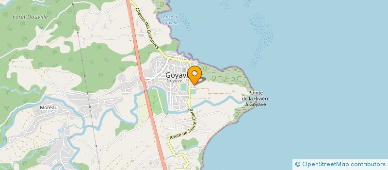 localisation de l'entreprise CARAIBE BOXING CLUB à GOYAVE