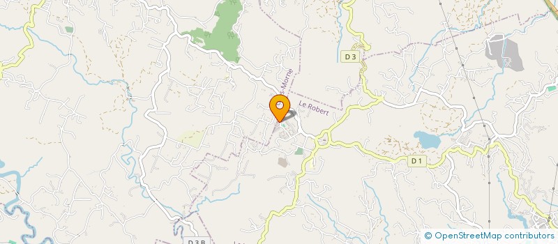 localisation de l'entreprise CARAIBE FINANCES  LE ROBERT