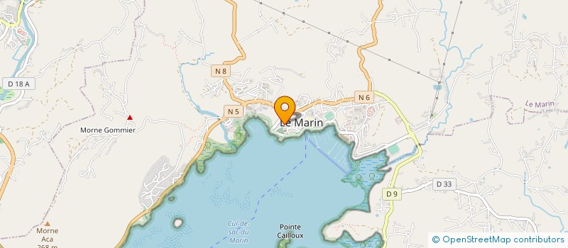 localisation de l'entreprise CARAIBE METAL à LE MARIN
