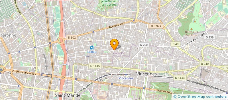 localisation de l'entreprise CARAIBE PRODUCTION à MONTREUIL