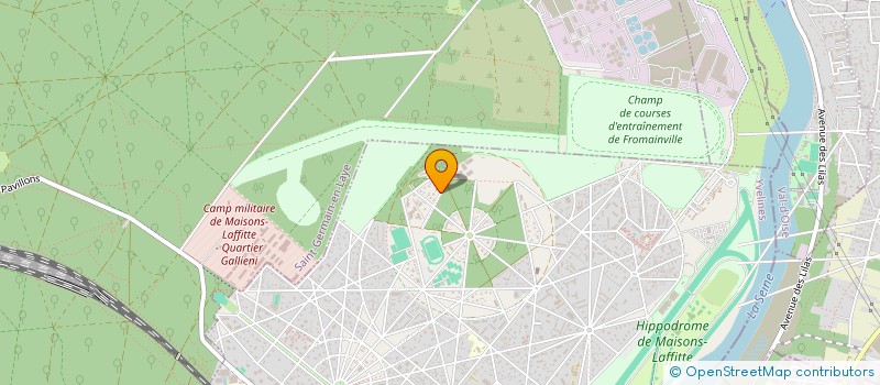 localisation de l'entreprise CARAIBES à MAISONS-LAFFITTE