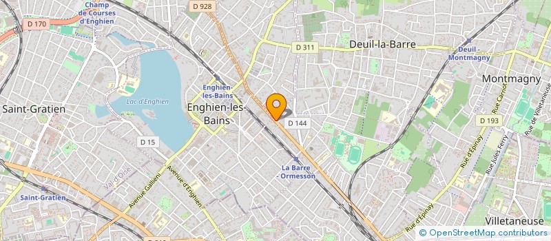 localisation de l'entreprise CARAIBES  DEUIL-LA-BARRE