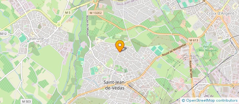 localisation de l'entreprise CARAIBES  SAINT-JEAN-DE-VEDAS