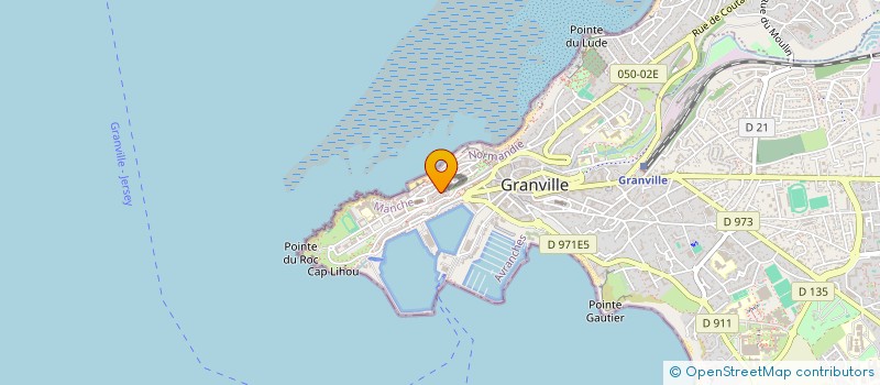 localisation de l'entreprise CARAIBES DANSES  GRANVILLE