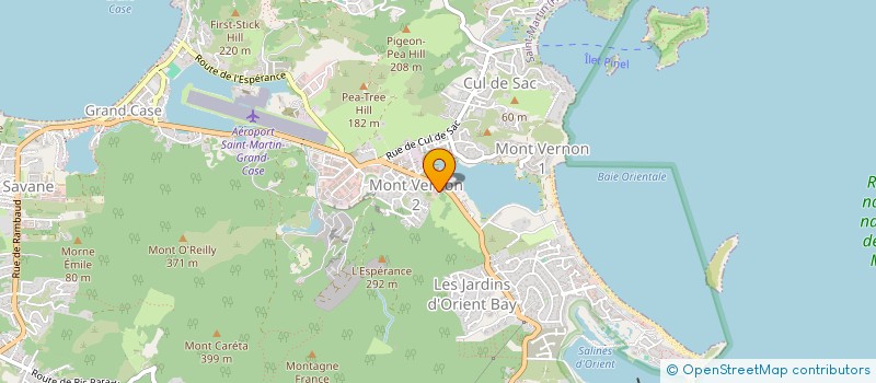 localisation de l'entreprise CARAIBES ENERGIE CONTROL SYSTEM  SAINT MARTIN