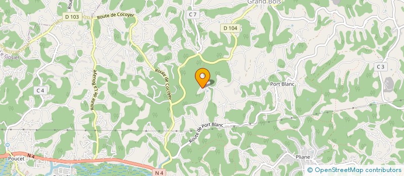 localisation de l'entreprise CARAIBES FIBRE M'A TECHNOLOGY  LE GOSIER