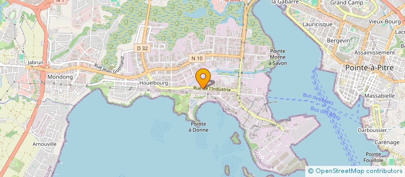 localisation de l'entreprise CARAIBES GESTION CONSEILS  BAIE-MAHAULT