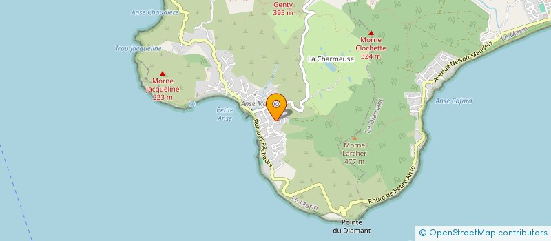 localisation de l'entreprise CARAIBES  INVEST  LES ANSES-D'ARLET