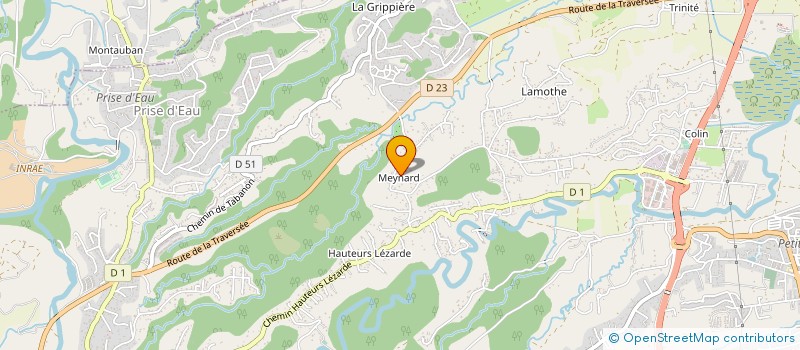localisation de l'entreprise CARAIBES MAINTENANCE SYSTEMES à PETIT-BOURG