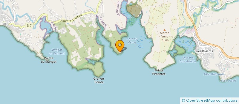 localisation de l'entreprise CARAIBES MATERIEL  LE DIAMANT