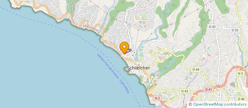 localisation de l'entreprise CARAIBES MENUISERIE ALUMINIUM  SCHLCHER