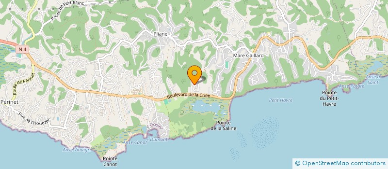 localisation de l'entreprise CARAIBES NAUTISME  LE GOSIER