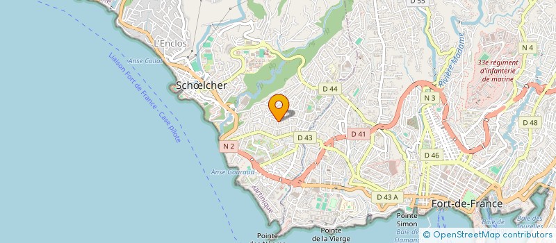 localisation de l'entreprise CARAIBES SONORE  SCHLCHER