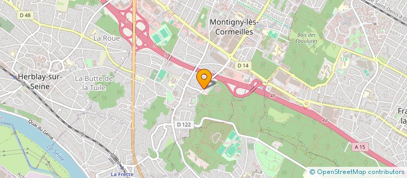 localisation de l'entreprise CARAIBES VIANDES à MONTIGNY-LES-CORMEILLES