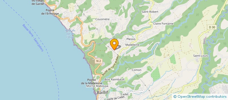 localisation de l'entreprise CARAIBWATT.SOLUTIONS à BAILLIF