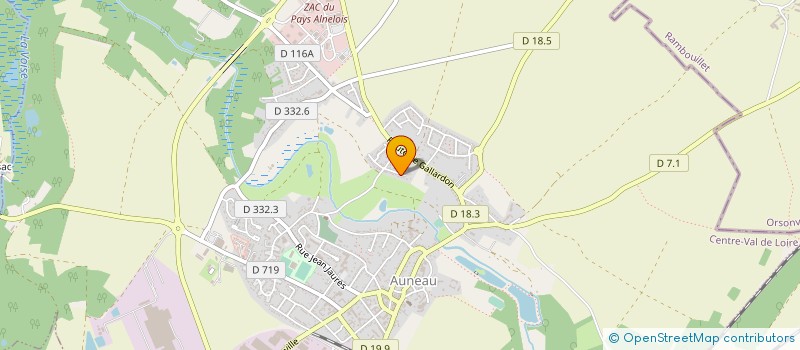 localisation de l'entreprise CARAID'BOU à AUNEAU-BLEURY-SAINT-SYMPHORIEN