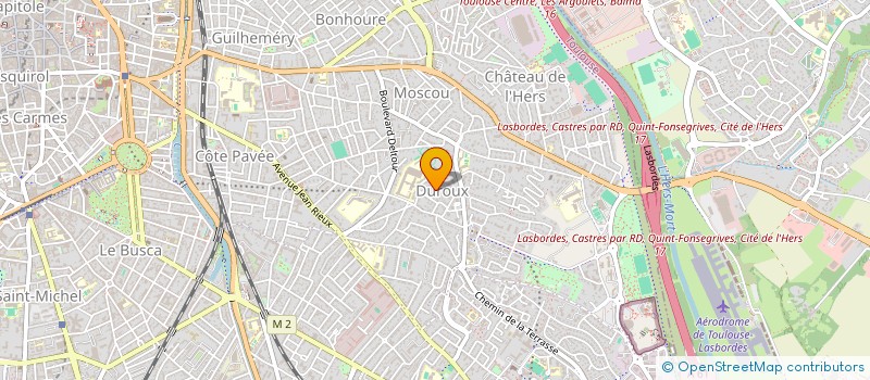 localisation de l'entreprise CARAL à TOULOUSE