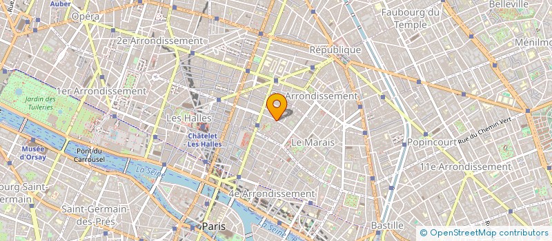 localisation de l'entreprise CARAL PARIS  PARIS