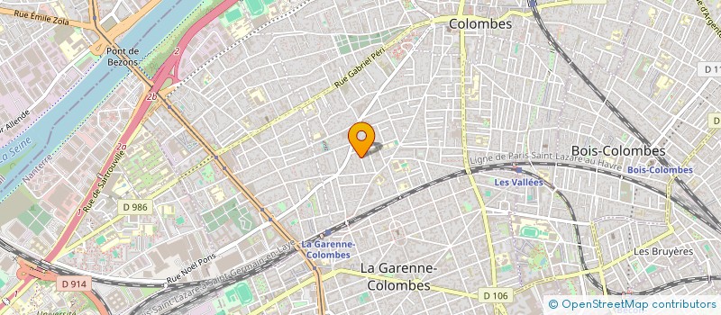 localisation de l'entreprise CARALAM  COLOMBES