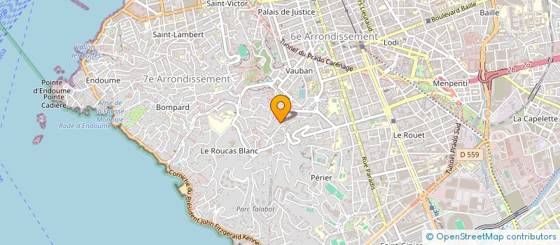 localisation de l'entreprise CARALB  MARSEILLE