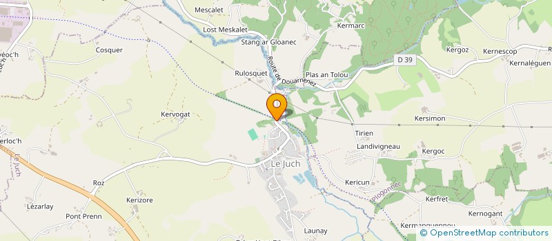 localisation de l'entreprise CARAMBA  LE JUCH