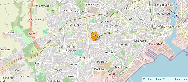localisation de l'entreprise CARAMBOL à BREST