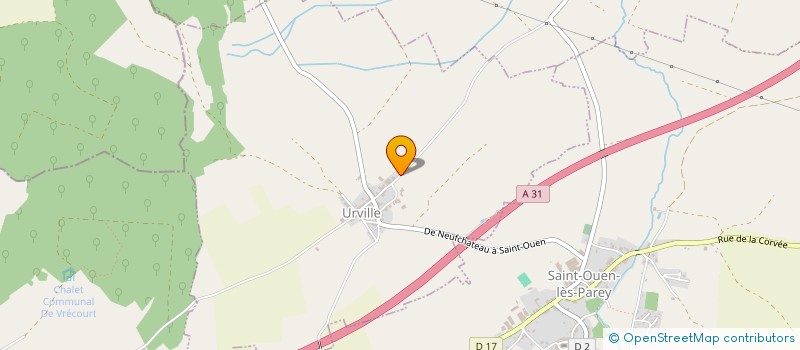 localisation de l'entreprise CARAMEL  URVILLE