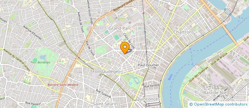 localisation de l'entreprise CARAMEL  BORDEAUX