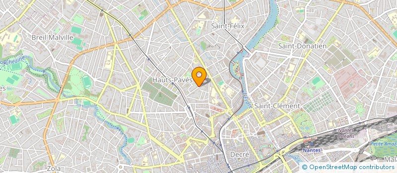 localisation de l'entreprise CARAMEL  NANTES
