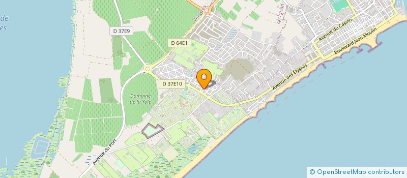 localisation de l'entreprise CARAMEL  VENDRES