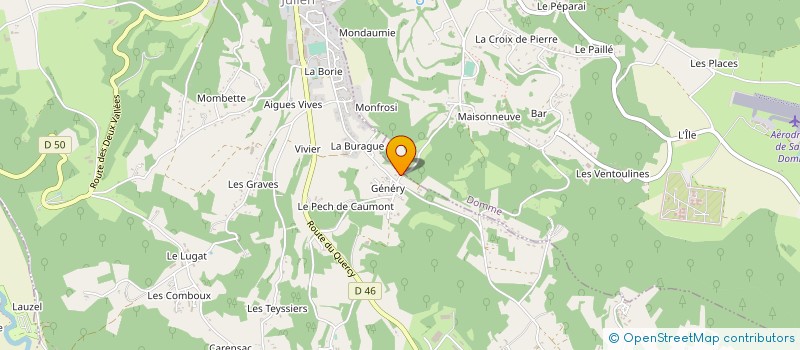 localisation de l'entreprise CARAMEL BRUNO à CENAC-ET-SAINT-JULIEN