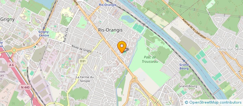 localisation de l'entreprise CARAMIA à RIS-ORANGIS