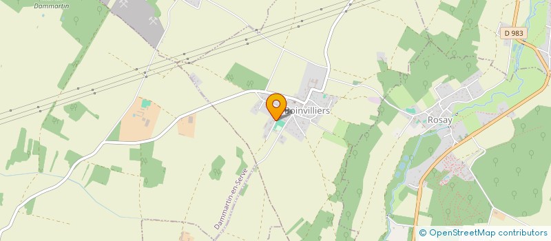localisation de l'entreprise CARAMIDA à BOINVILLIERS