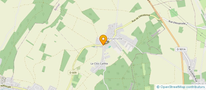 localisation de l'entreprise CARAMONA  BORNEL