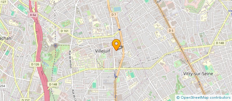 localisation de l'entreprise CARAN à VILLEJUIF