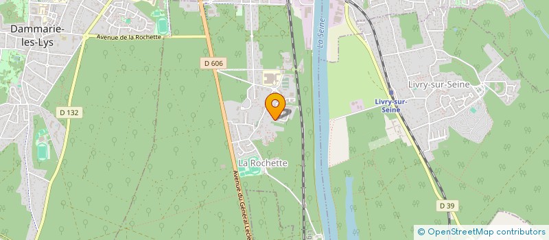 localisation de l'entreprise CARANAT à LA ROCHETTE