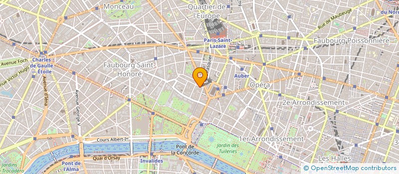 localisation de l'entreprise CARANET  PARIS