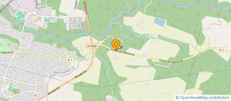 localisation de l'entreprise CARANT à MAZEROLLES
