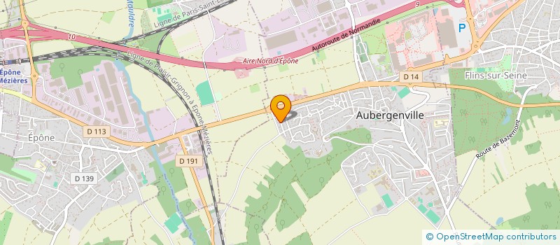 localisation de l'entreprise CARANT  AUBERGENVILLE