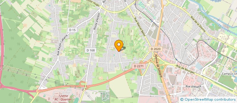 localisation de l'entreprise CARANTEC CONSEIL  OLIVET